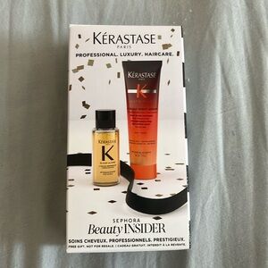 KERASTASE magic night serum and hydrating hair oil - comes with free gift
